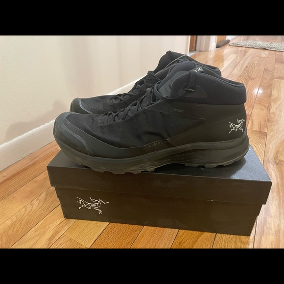 Arcteryx Arc’teryx Mens Aerios FL Gore Tex hiking shoes sneakers Size 10.5 Black - Picture 5 of 7